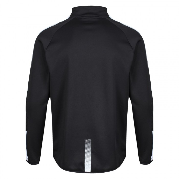 Classic Pro 1/4 Zip Midlayer Black-White