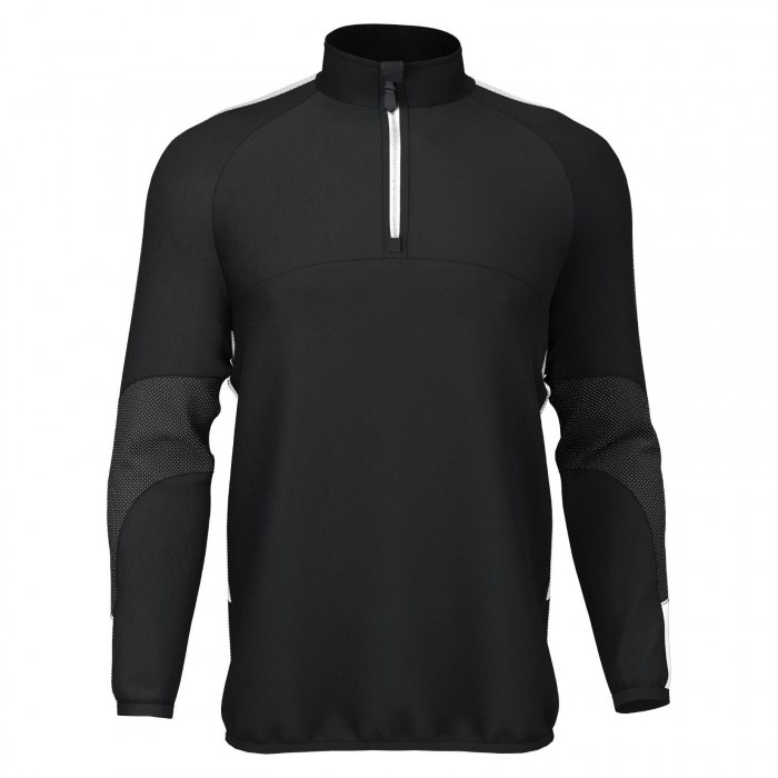 Classic Pro 1/4 Zip Midlayer Black-White