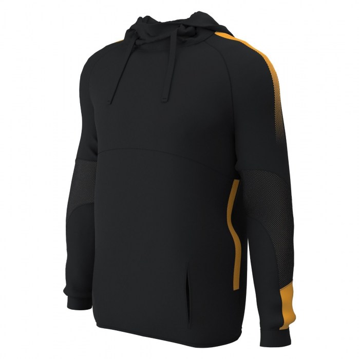 Classic Pro Performance Hoodie Black-Amber