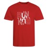 AWD TRI-BLEND TEE Solid Red