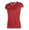 Joma Womens Galaxy Short Sleeve Shirt (W) Red-White