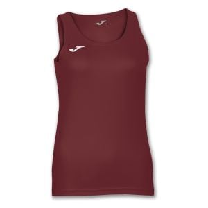 Joma Womens Diana Sleeveless Top Burgundy