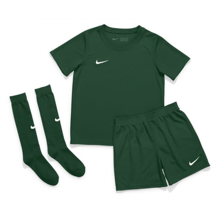 Nike Dri-fit Park 20 Little Kids Kit Pine Green-Pine Green-White