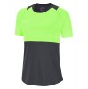 Nike Womens Dri-fit Academy Pro Short Sleeve Top Anthracite-Green Strike-White