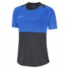 Nike Womens Dri-fit Academy Pro Short Sleeve Top Anthracite-Photo Blue-Photo Blue-White