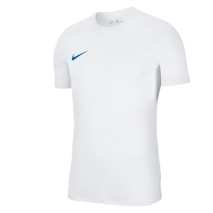 Nike Park VII Dri-FIT Short Sleeve Shirt - White/Royal Blue