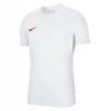 Nike Park VII Dri-FIT Short Sleeve Shirt - White/University Red