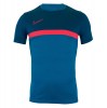 Nike Dri-FIT Academy Pro Tee - Industrial Blue/Laser Crimson