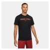 Nike Pro T-Shirt - Black/Bright Crimson
