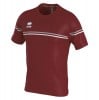 Errea DIAMANTIS SHORT SLEEVE SHIRT Maroon-Grey-White