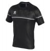 Errea DIAMANTIS SHORT SLEEVE SHIRT Black-Anthracite-White