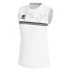 Errea Womens DIVINA SLEEVELESS SHIRT White-Black-Anthracite