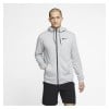 Nike Dri-FIT Full-Zip Training Hoodie Dark Grey Heather-Black