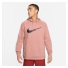 Nike Swoosh Pullover Hoodie - Rust Pink/Black