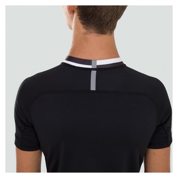 Canterbury VAPODRI EVADER HOOPED RUGBY SHIRT Black-White