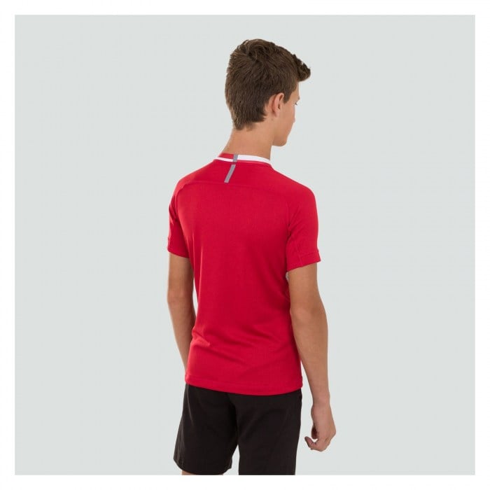 Canterbury VAPODRI EVADER HOOPED RUGBY SHIRT Flag Red-White