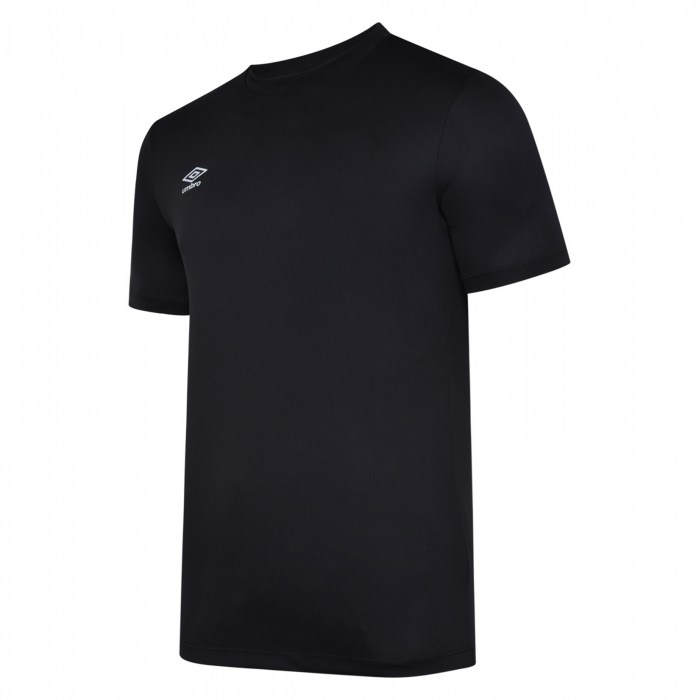 Umbro Club Short Sleeve Shirt - Carbon/White