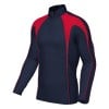 Classic Team 1/4 Zip Midlayer Navy-Red