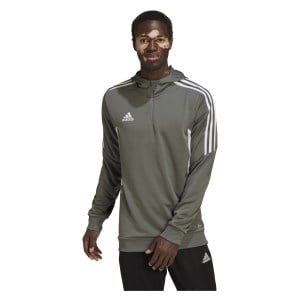 adidas Condivo 22 Track Hoodie - Team Grey Four
