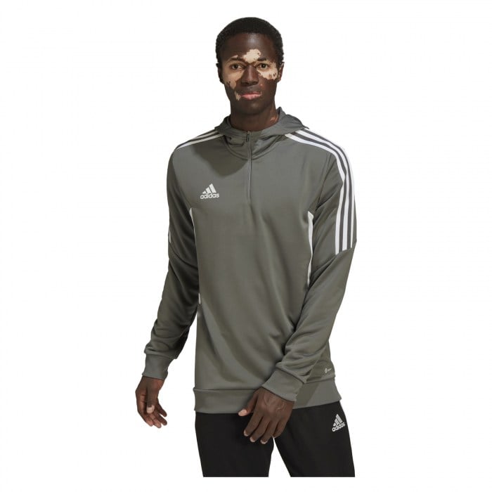 adidas Condivo 22 Track Hoodie - Team Grey Four