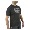 Canterbury CORE VAPODRI POLY LOGO TEE - Black