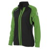 Stanno Womens Riva Micro Tracksuit Jacket - Black/Bright Green