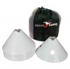 Precision Giant Saucer Cone Set - White