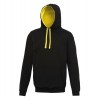 Varsity Hoodie - JET BLACK/SUN YELLOW