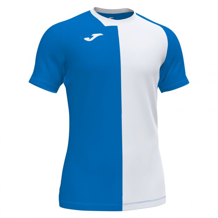 Joma City  Short Sleeve Shirt Royal-White