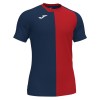 Joma City  Short Sleeve Shirt Navy-Red