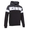 Joma Crew IV Hoodie Black-Anthracite-White