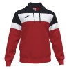 Joma Crew IV Hoodie Red-Black-White