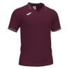 Joma Campus III Polo Burgundy-White
