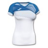Joma Womens Supernova II Short Sleeve Shirt (W) White-Royal