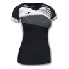 Joma Womens Supernova II Short Sleeve Shirt (W) Black-White