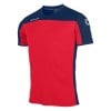 Stanno Pride Short Sleeve T-Shirt - Red/Navy