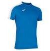 Joma Academy III Short Sleeve Shirt (M) Royal-White