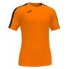 Joma Academy III Short Sleeve Shirt (M) Orange-Black