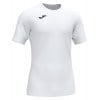 Joma Academy III Short Sleeve Shirt (M) White