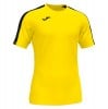 Joma Academy III Short Sleeve Shirt (M) Yellow-Black