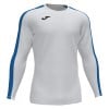 Joma Academy III Long Sleeve Shirt White-Royal