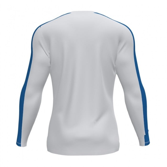 Joma Academy III Long Sleeve Shirt White-Royal