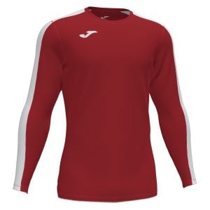 Joma Academy III Long Sleeve Shirt Red-White