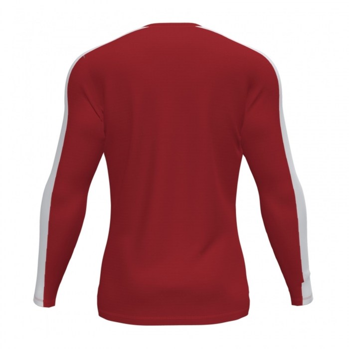 Joma Academy III Long Sleeve Shirt Red-White