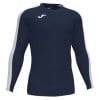 Joma Academy III Long Sleeve Shirt Navy-White