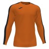 Joma Academy III Long Sleeve Shirt Orange-Black