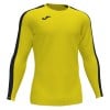 Joma Academy III Long Sleeve Shirt Yellow-Black