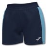 Joma Womens Maxi Short (W) Navy-Fluo Tuquoise