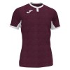 Joma Toletum II Short Sleeve Jersey (M) Burgundy-White