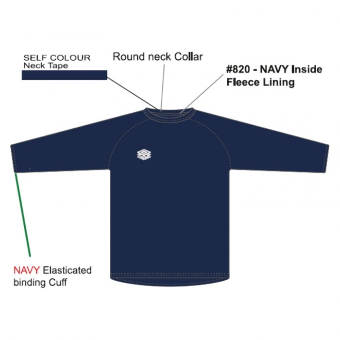 Umbro-MTO Premier Contact Top - Navy